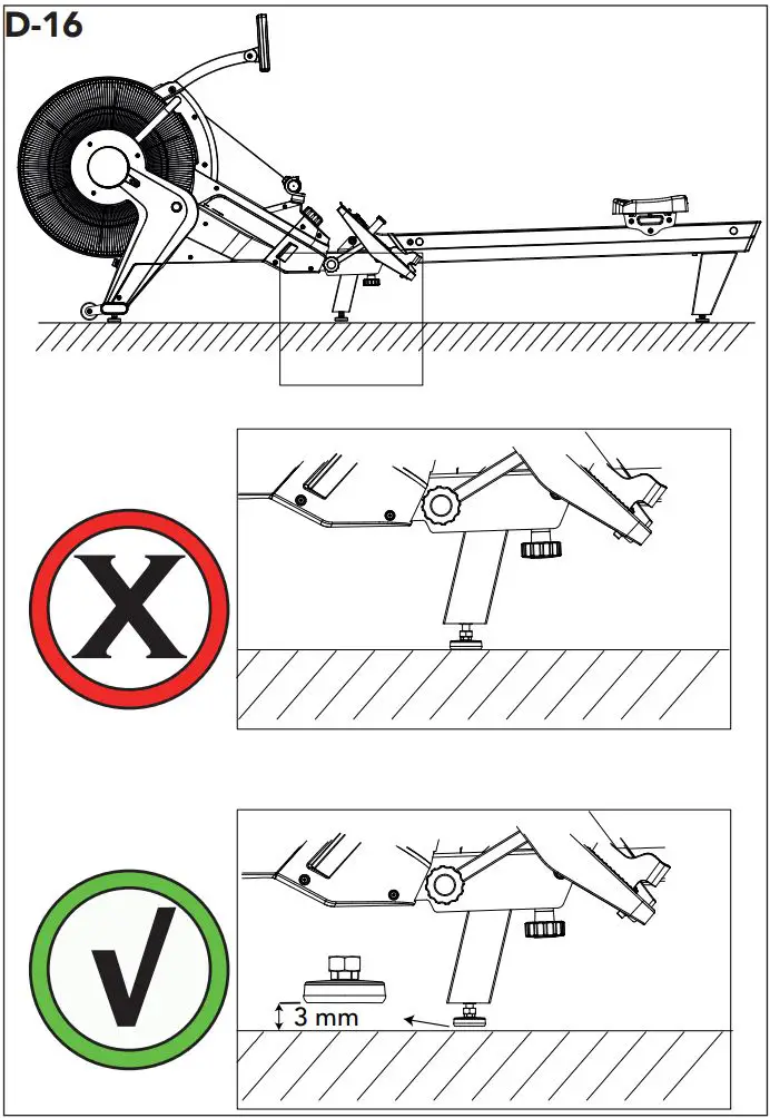 TUNTURI Platinum PRO Upright Bike User Manual - Fig D-9