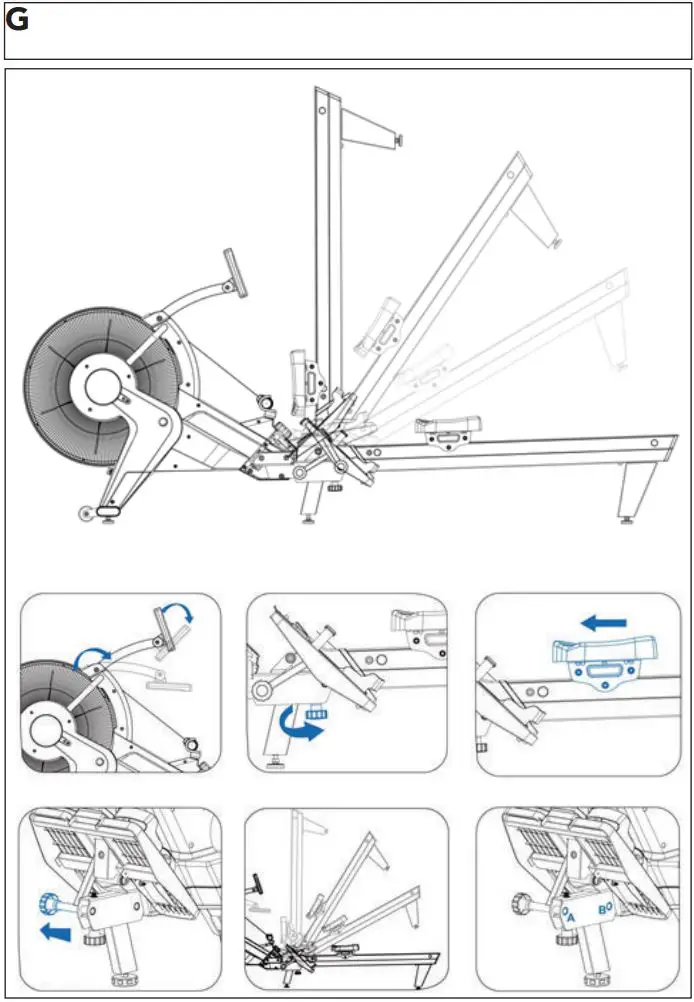 TUNTURI Platinum PRO Upright Bike User Manual - Fig G