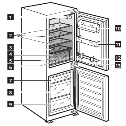 IKEA-204.999.51-RÅKALL-500-Integrerad-Freezer-5