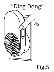 Advent G 311 US Wireless Doorbell - Pairing