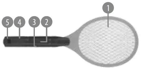 teesa-TSA0160-Electric-Insect-Swatter-fig-1