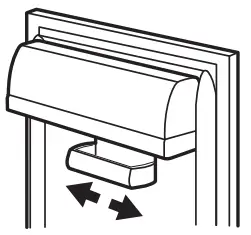 Positioning the door balconies
