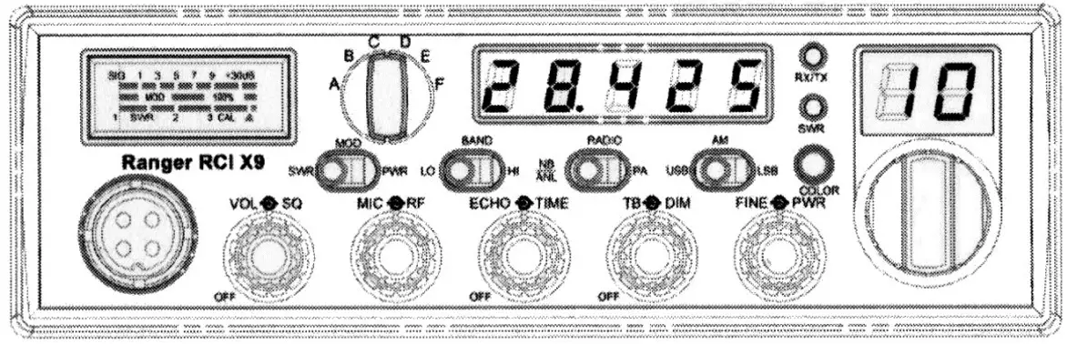 RANGER 10 Meter Amateur Mobilev