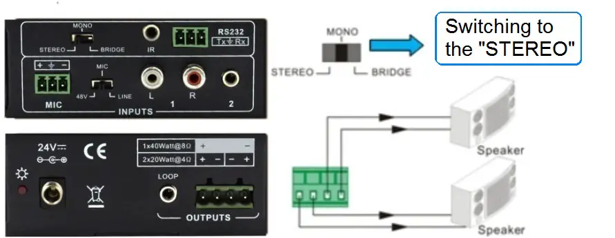 ALFATRON ALF-PA2B Electronic Gmbh Germany - Audio Output