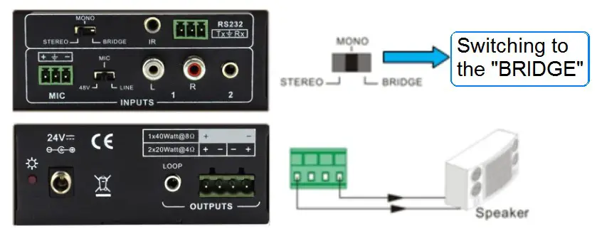 ALFATRON ALF-PA2B Electronic Gmbh Germany - Bridge Connection
