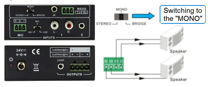 ALFATRON ALF-PA2B Electronic Gmbh Germany - Dual-mono Output