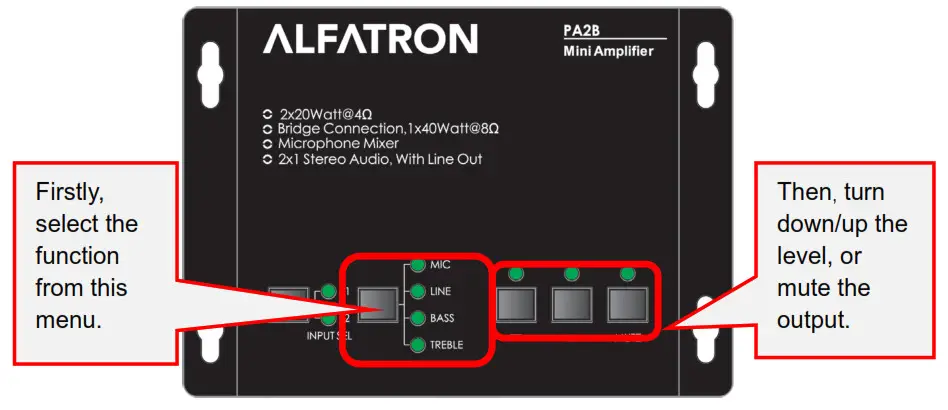 ALFATRON ALF-PA2B Electronic Gmbh Germany - Volume