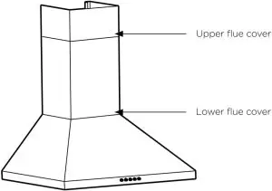 Installing the Flue Cover Extension