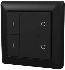 NAMRON ZIGBEE 2 KANALER BRYTER K4 SORT