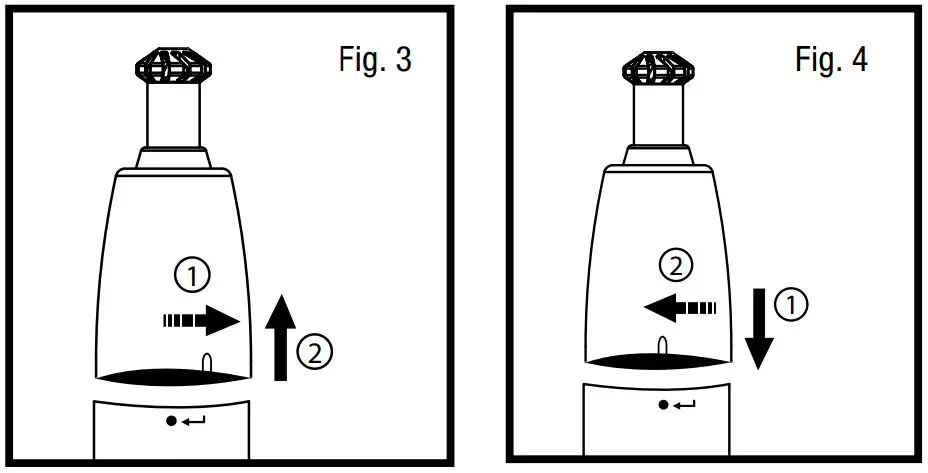 CONAIR PG1000 Battery Powered Ear and Nose Hair Trimmer - Figure 3,4