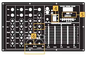 QFX SBX-412401BTS Bluetooth Cabinet Portable Speaker with Disco Lights fig2