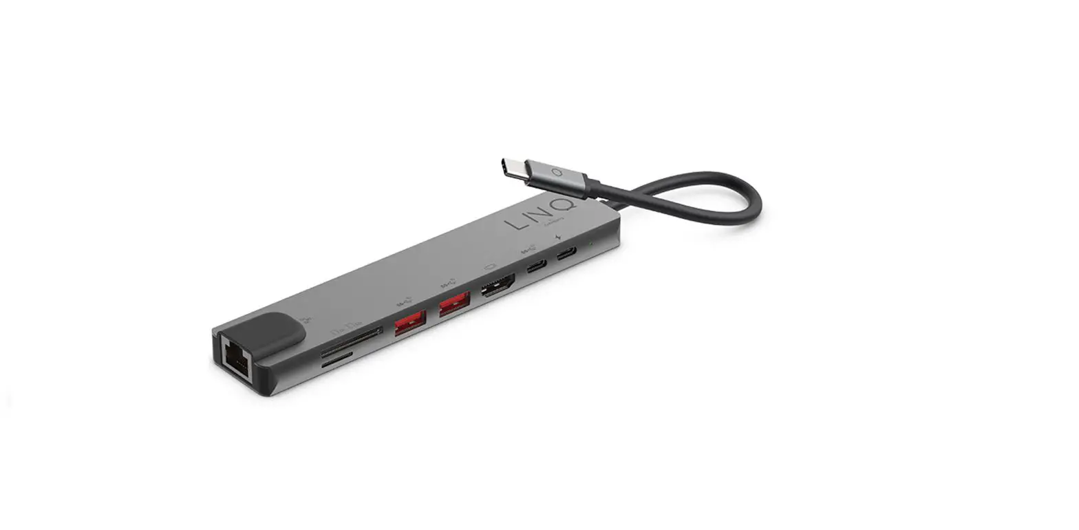 Linq Lq48010 8 In 1 Pro Usb-c Multiport Hub User Manual