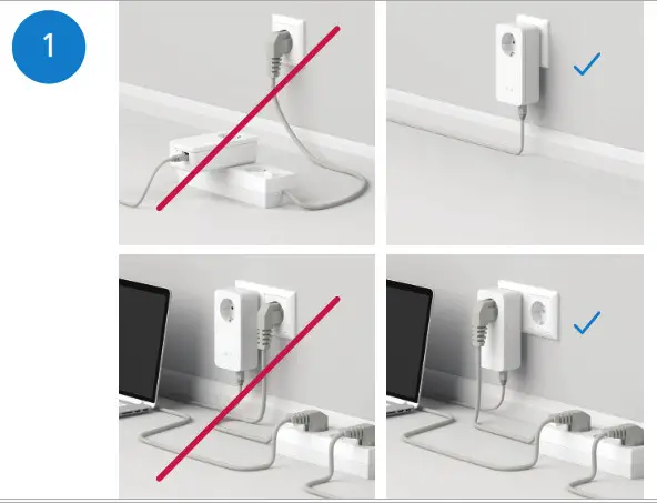 devolo Magic 90768970 WiFi 2-1-1 Powerline Starter Kit- 1