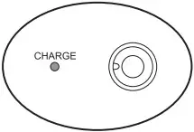 Panasonic EW-DJ40 Rechargeable Oral Irrigator - idicator