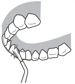 Panasonic EW-DJ40 Rechargeable Oral Irrigator - teeth 1