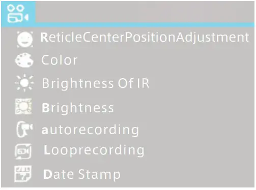 PARD NV007V Digital Night Vision- power control