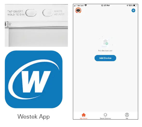 Westek PPCCT-L18W-WIFI WiFi Enabled Pivoting Under Cabinet Light Instructions-5