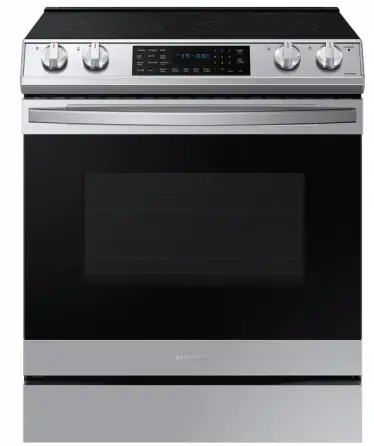Samsung Front Control Slide-in Electric Range With Air Fry [ne63t8511ss] User Manual