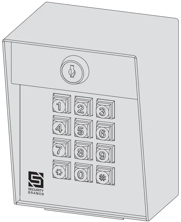 SECURITY BRANDS 26-500 Advantage DKE Digital Keypad
