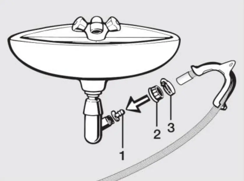 Miele PWM 908 DP Washing Machine - drain hose