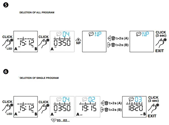 finder 12 A1 A2 Digital Astro Time Switch - fig8