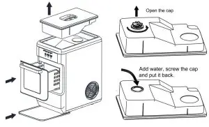 FIG 5 USING YOUR ICE MAKER
