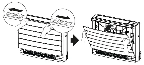 DAIKIN CVXM-A.FVXM-A Split System Air Conditioners- front panel