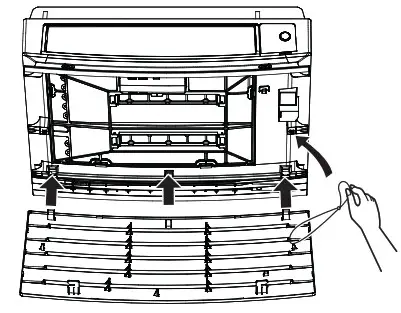 DAIKIN CVXM-A.FVXM-A Split System Air Conditioners- the grooves