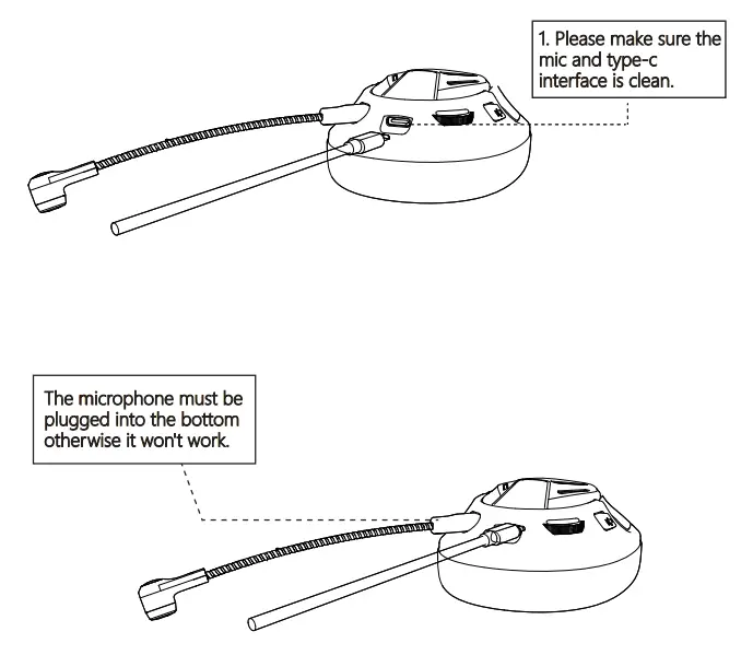 EKSA EK201030A Air Joy Pro Gaming Headset - microphone