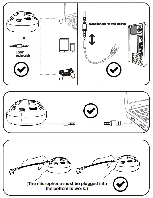 EKSA EK201030A Air Joy Pro Gaming Headset - position