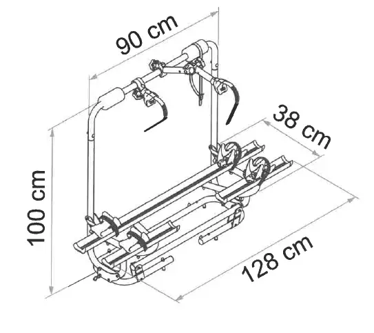 FIAMMA 02093D32 Caravan XL A Pro 200E-Bike fig 1