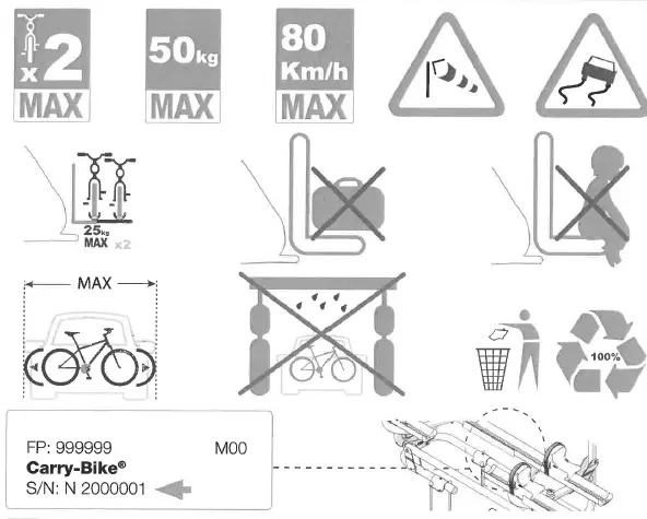 FIAMMA 02093D32 Caravan XL A Pro 200E-Bike fig 5