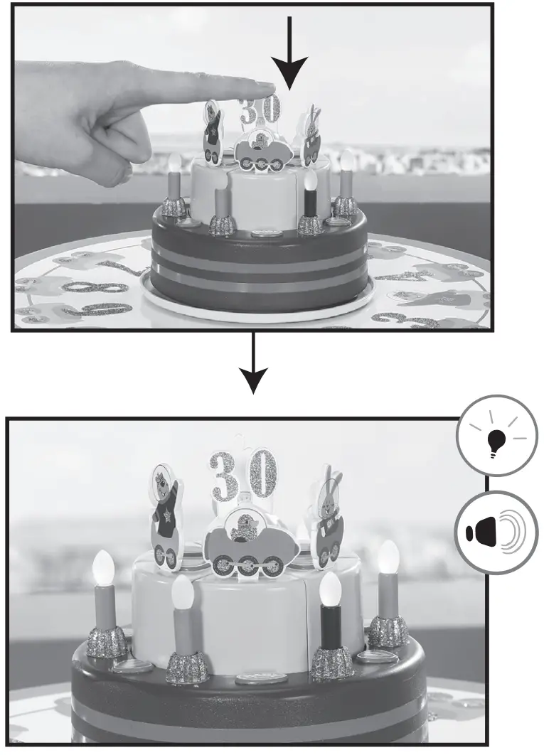 BABY born 831076 Happy Birthday Multi Color Table - fig 4