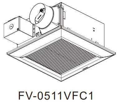 Panasonic FV-0511VFC1 Ventilating Fan