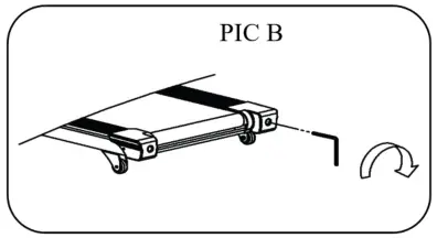 FRONTIER FRB210 Treadmill Running Exercise Machine - drifted
