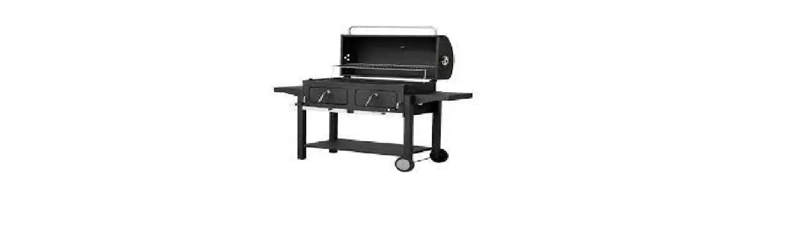 Burns Barkles 010387 Double Charcoal Grill Instruction Manual