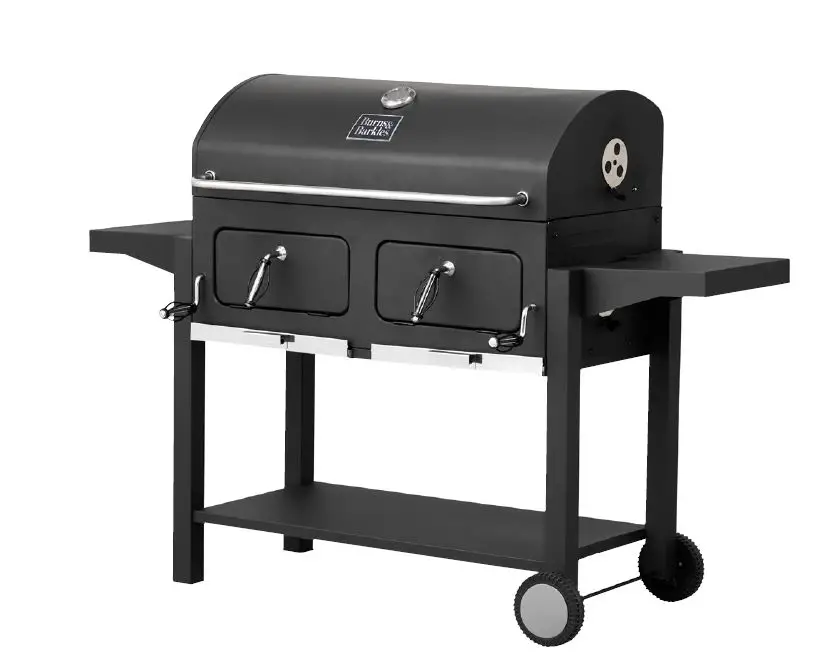 Burns Barkles 010387 Double Charcoal Grill