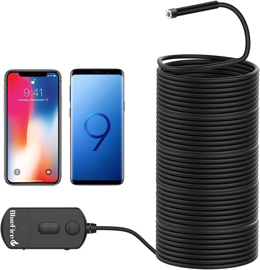 Shenzhen Shunsihang Keji Youxiangongsi AT001BF BlueFire Wireless Endoscope