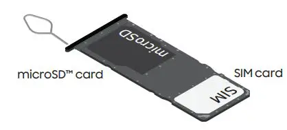 SAMSUNG A02s Smartphone User Guide - Install your SIM card