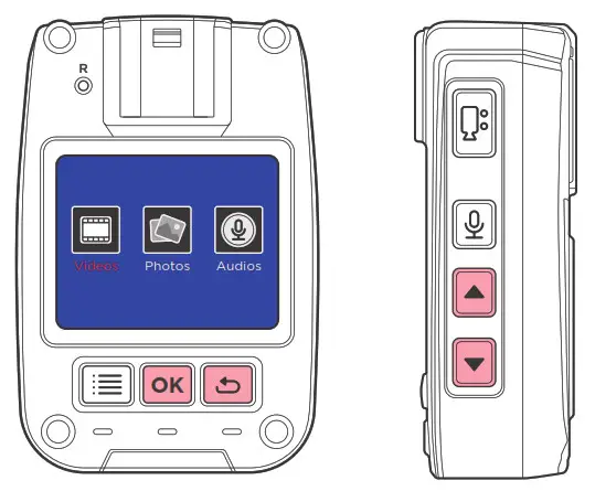 REXING P1 Body Worn Camera - DOWN