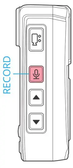REXING P1 Body Worn Camera - RECORD