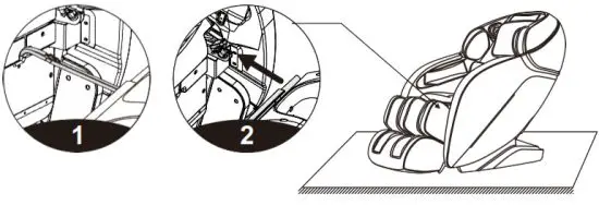 iReSt SL A303 10 Massage Chair - calf