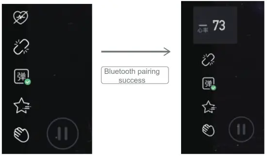 OVICX T1 Heart Rate Bracelet - Heart