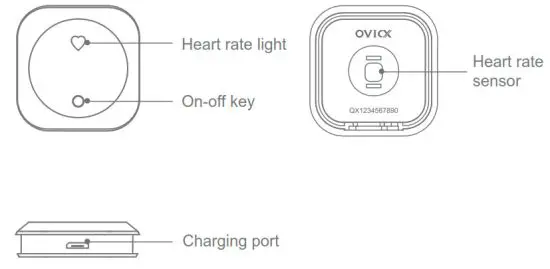 OVICX T1 Heart Rate Bracelet - Product
