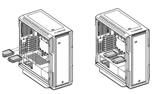 CORSAIR iCUE 5000T RGB Mid-Tower Smart Case 13