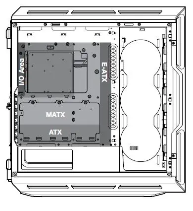 CORSAIR iCUE 5000T RGB Mid-Tower Smart Case 9