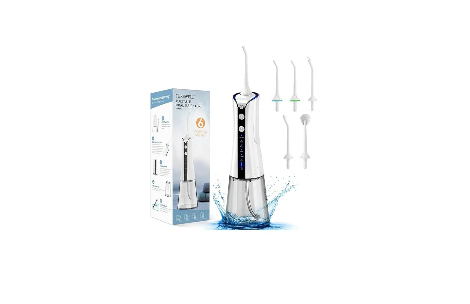 Turewell Portable Oral Irrigator User Manual Turewell Portable Oral Irrigator User Manual
