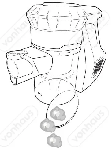 VonHaus-3000098-Gre-Cordless-Brushed-Motor-Handheld-Vacuum-fig8