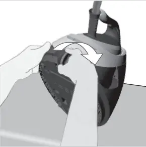 PHILIPS GC9600 Range Perfect Elite Plus Steam Generator Iron - Descaling the soleplate 5