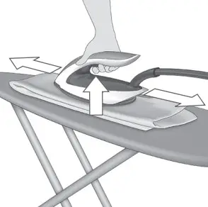 PHILIPS GC9600 Range Perfect Elite Plus Steam Generator Iron - Descaling the soleplate 7